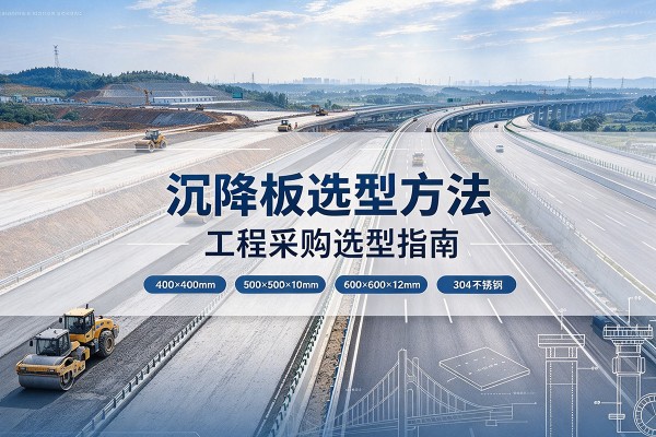澜沧沉降板选择方法