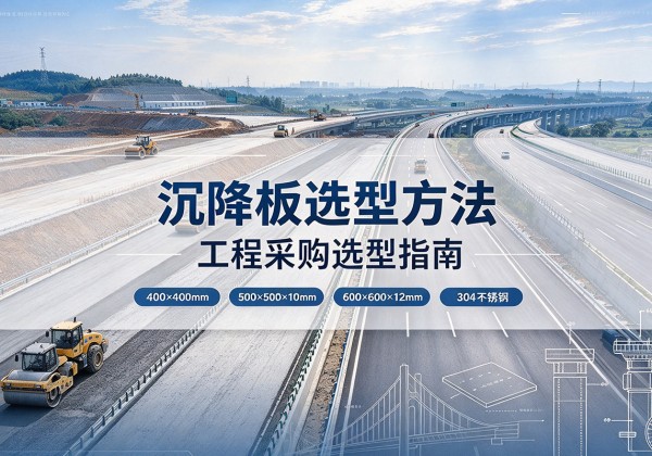 澜沧沉降板选择方法