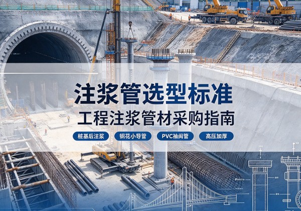 澜沧注浆管选型标准